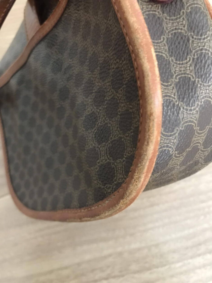 CELINE マカダム ショルダーバッグ