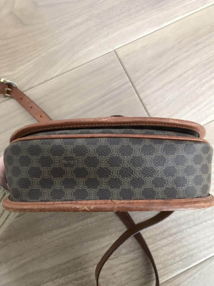 CELINE マカダム ショルダーバッグ