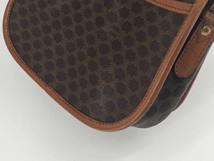 CELINE マカダム ショルダーバッグ