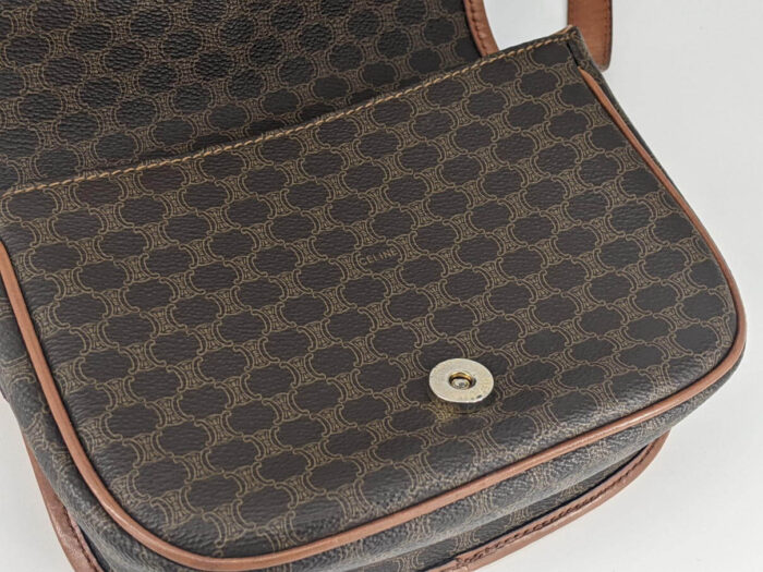 CELINE マカダム ショルダーバッグ