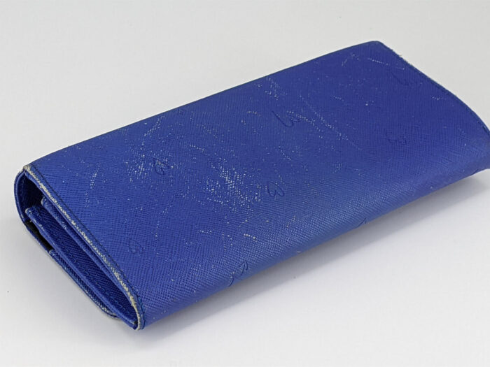 ポールスミス　長財布　染め直し（作業前）