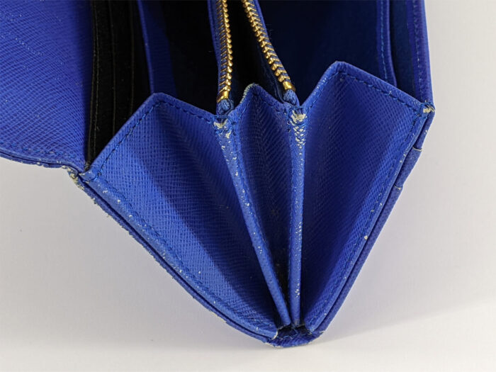 ポールスミス　長財布　染め直し（作業前）