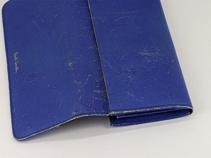 ポールスミス　長財布　染め直し（作業前）