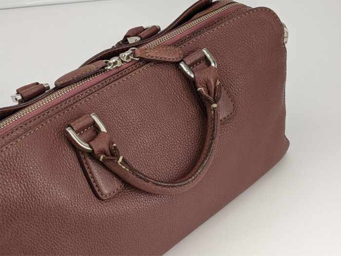 土屋鞄　持ち手の修理（仕上がり）